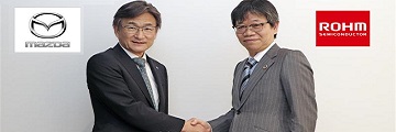 로옴, 마쯔다와 GaN 전력반도체 기반 전장 부품 공동 개발 개시